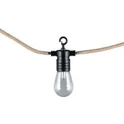 Hot Trio Valoketju LED Ember 6m musta/luonnollinen väri