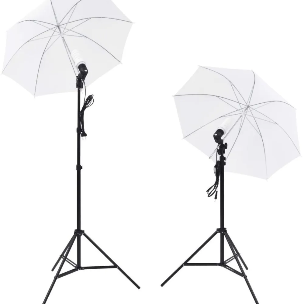 Clearance FinePRICE Valokuvastudiosetti 5 värillistä taustaa ja 2 softboxia