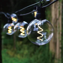 Clearance Home4you Valosarja TWIST 10 LED-polttimoa/4,5 m, lämmin valkoinen valo