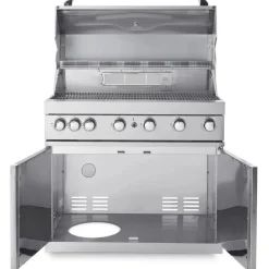 Sale Myoutdoorkitchen Vapaasti seisova kaasugrilli Classic Line Stainless, 6 poltinta ja infrapunalämpö, rst