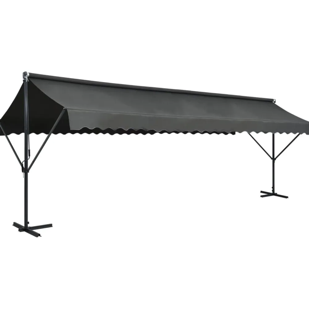 FinePRICE Vapaasti seisova markiisi 500x300 cm kerma