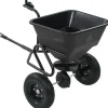 Clearance FinePRICE Vedettävä suolan levitin pvc ja teräs 125x74x79 cm 45 l