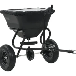 Clearance FinePRICE Vedettävä suolan levitin pvc ja teräs 125x74x79 cm 45 l