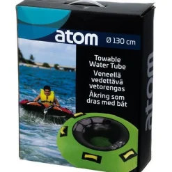 Hot Atom Veneellä vedettävä vetorengas 130cm vihreä