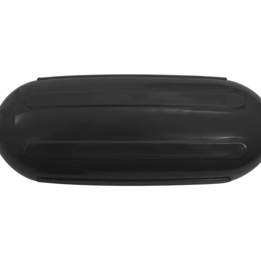 FinePRICE Veneen lepuuttaja, 4 kpl, musta, 41x11,5 cm, PVC