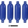 Discount FinePRICE Veneen lepuuttaja 4 kpl sininen 51x14 cm PVC