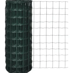 Discount FinePRICE Verkkoaita teräs silmäkoko 100x100mm 25x1.0m vihreä