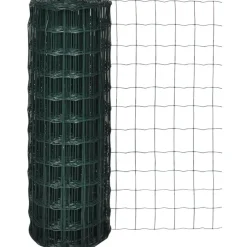Online FinePRICE Verkkoaita teräs silmäkoko 76x63mm 10x0.8m vihreä