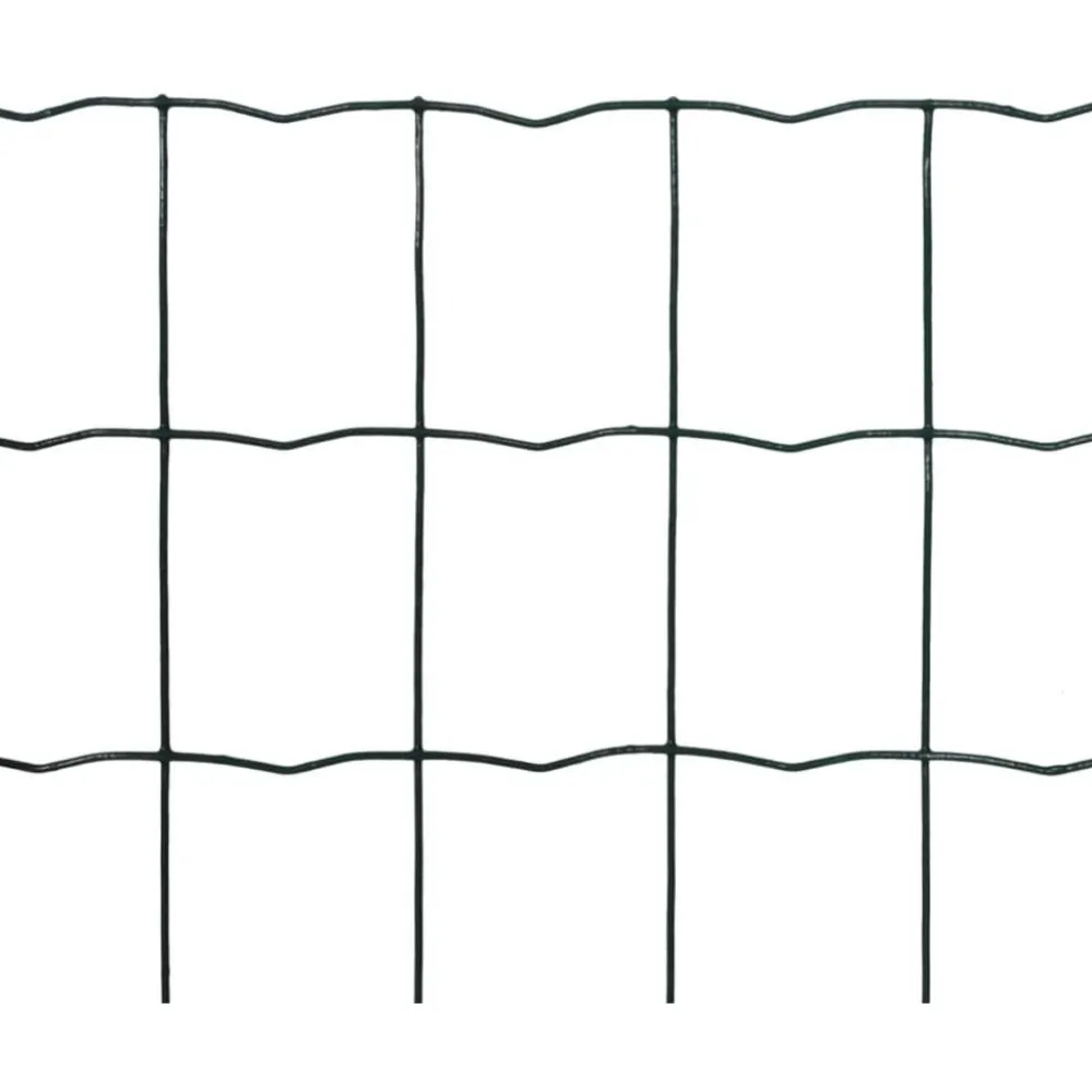 Online FinePRICE Verkkoaita teräs silmäkoko 76x63mm 10x0.8m vihreä