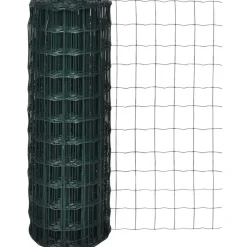 Online FinePRICE Verkkoaita teräs silmäkoko 76x63mm 10x1.5m vihreä