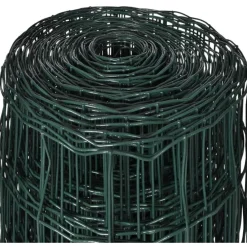 Discount FinePRICE Verkkoaita teräs silmäkoko 76x63mm 25x1.2m vihreä