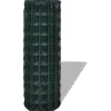 Discount FinePRICE Verkkoaita teräs silmäkoko 100x100mm 10x1.5m vihreä