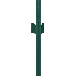 New FinePRICE Verkkoaita tolpilla teräs 25x0.5m silmäkoko 13mm vihreä