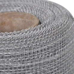 Outlet FinePRICE Verkkosuoja alumiini 100x500cm hopea