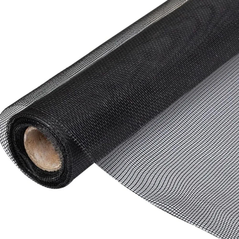 Discount FinePRICE Verkkosuoja lasikuitu 100x1000cm musta