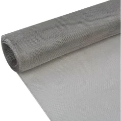 Outlet FinePRICE Verkkosuoja ruostumaton teräs 100x1000cm hopea