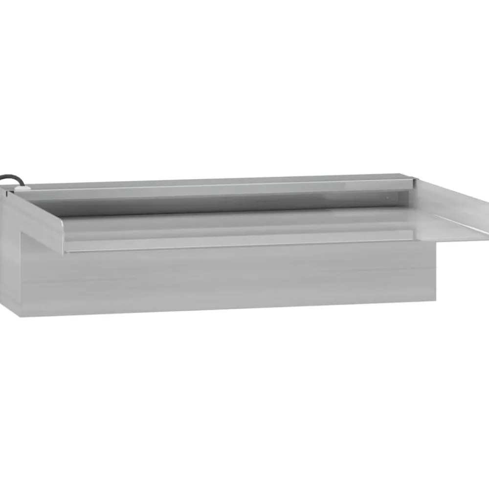 Discount FinePRICE Vesiputous RGB LED-valoilla ruostumaton teräs eri kokoja