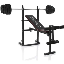 New Gymstick Voimapenkki 40 kg levypainoilla