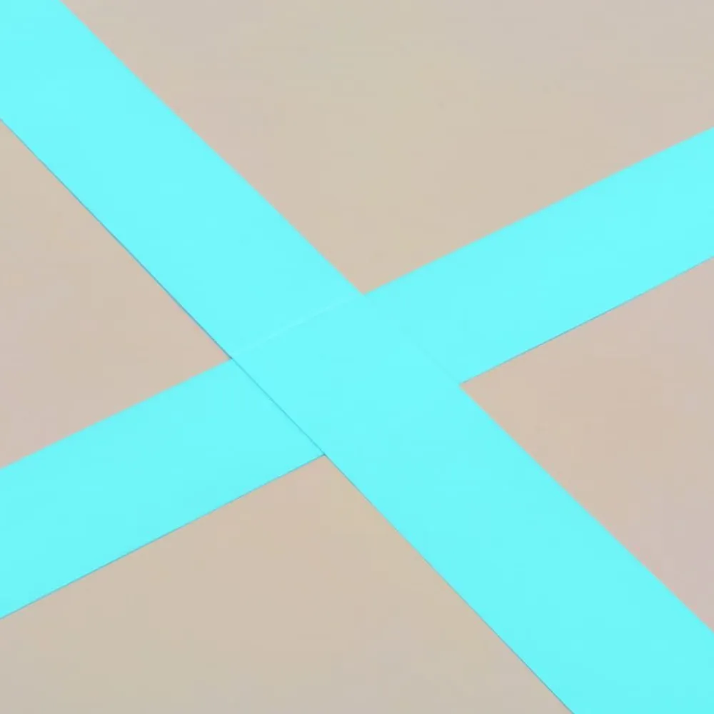 Hot FinePRICE Voimistelumatto, täytettävä, pumpulla, 800x100x10cm, PVC, vihreä