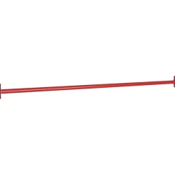New FinePRICE Voimistelutanko, 125cm, teräs, punainen, eri pakkauskokoja