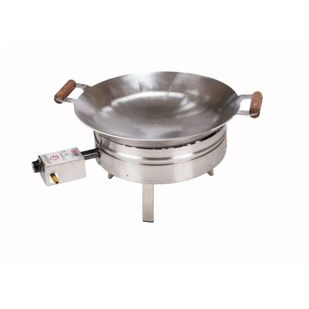 Sale GrillSymbol Wokkisetti PRO-450 Ø 45 cm D-300 kaasupoltin säädinletkusetti