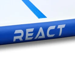 Online React 2x ilmavolttipatja Airtrack 3 x 1 x 0,1 m käsipumpulla sini/valkoinen